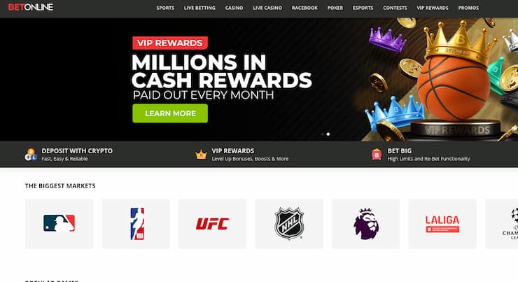 Inside look at BetOnline — a trusted name in online gambling for real money.